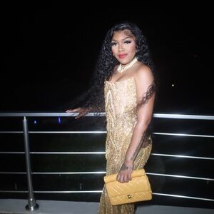 Custom birthday sequin dress 
Top is corset so it can be adjustable